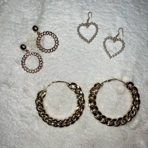 ♥ BUNDLE ♥ of Gold Earrings